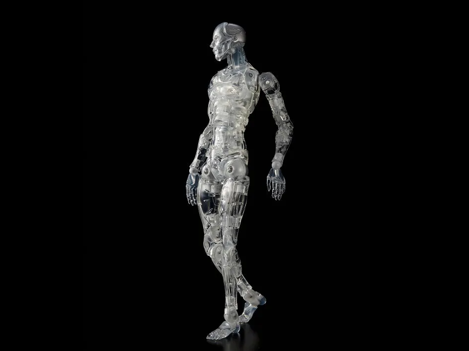 1000Toys TOA Heavy Industries Synthetic Human (Clear Ver.) 1/6 Scale PX Previews Exclusive